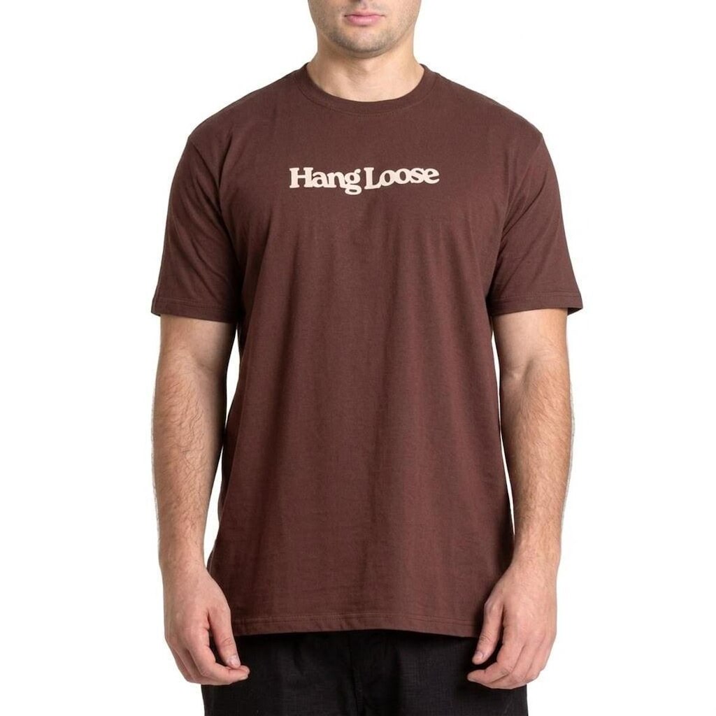 Camiseta Masculina Hang Loose Typo WT26