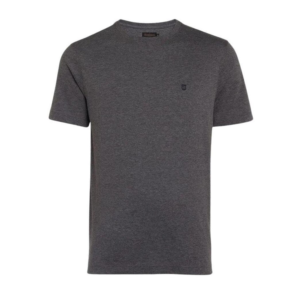 Camiseta Masculina Individual Pima Cinza Mescla
