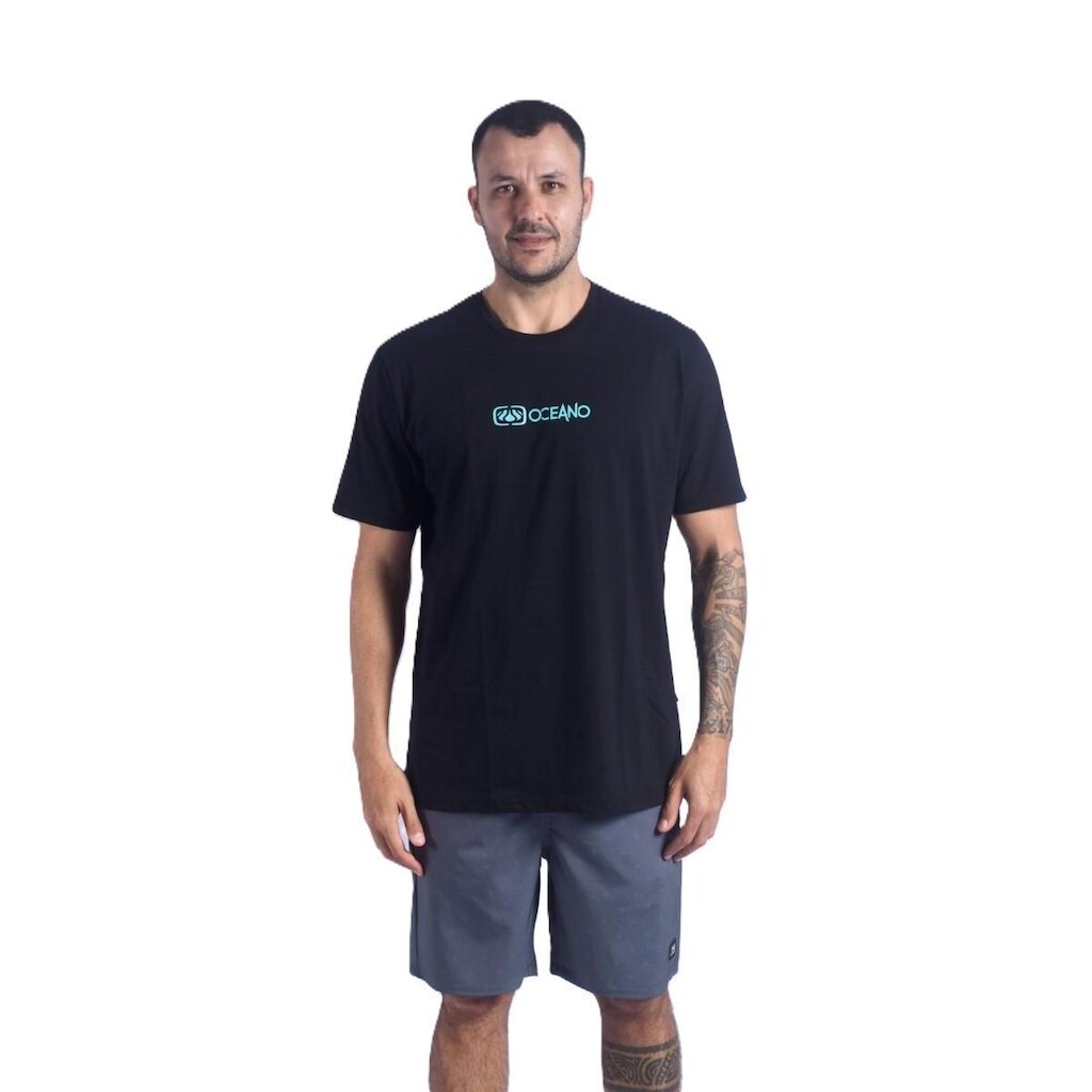 Camiseta Masculina K Oceano Logo Malha 19987