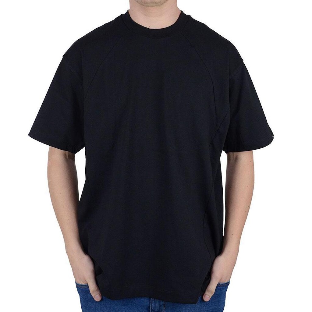 Camiseta Masculina Lado Avesso MC Oversized Preta - LHL023