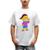Camiseta Masculina Lisa Lisa Simpsons Tumblr Swag - Branco