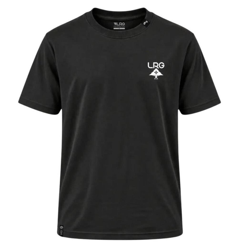 Camiseta Masculina LRG MC Double Lifted Preta - 6104