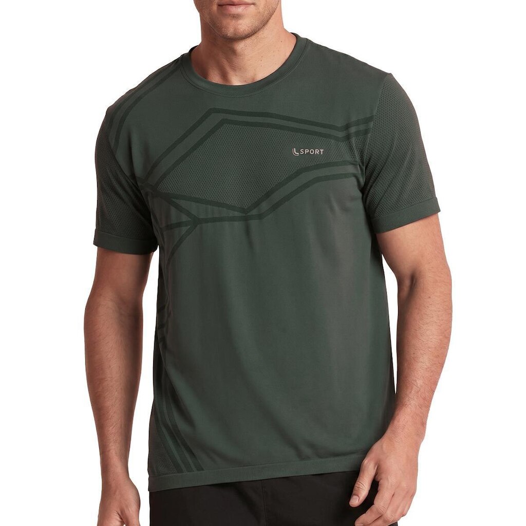 Camiseta Masculina Lupo LSport Roterda - Verde