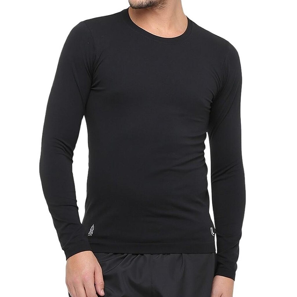 Camiseta Masculina Lupo Under Warm Preta - 70661