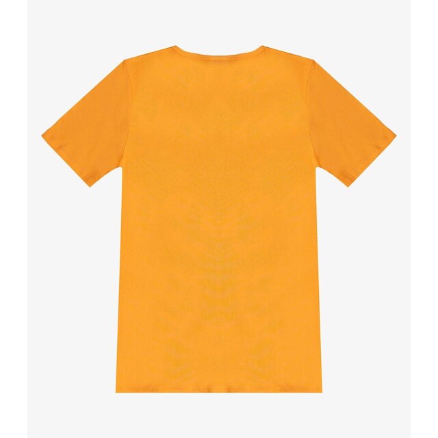 Camiseta Masculina Malha Pique Rovitex Amarelo