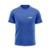 Camiseta Masculina Manga Curta Dry Proteção Solar UV Fitness Estampado Cardio - Azul