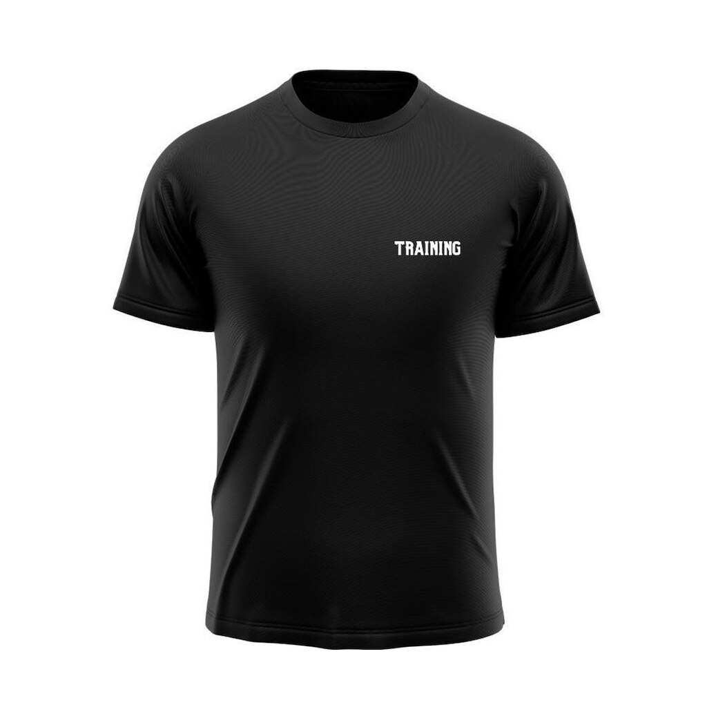 Camiseta Masculina Manga Curta Dry Proteção Solar UV Fitness Estampado Training