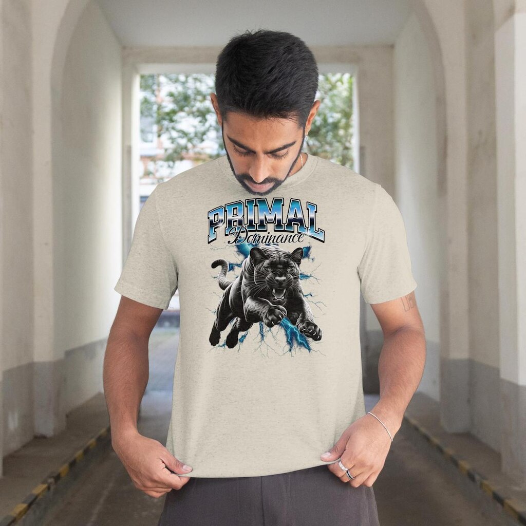 Camiseta Masculina Manga Curta Pantera Negra Estilosa Casual em Algodão do P ao G1
