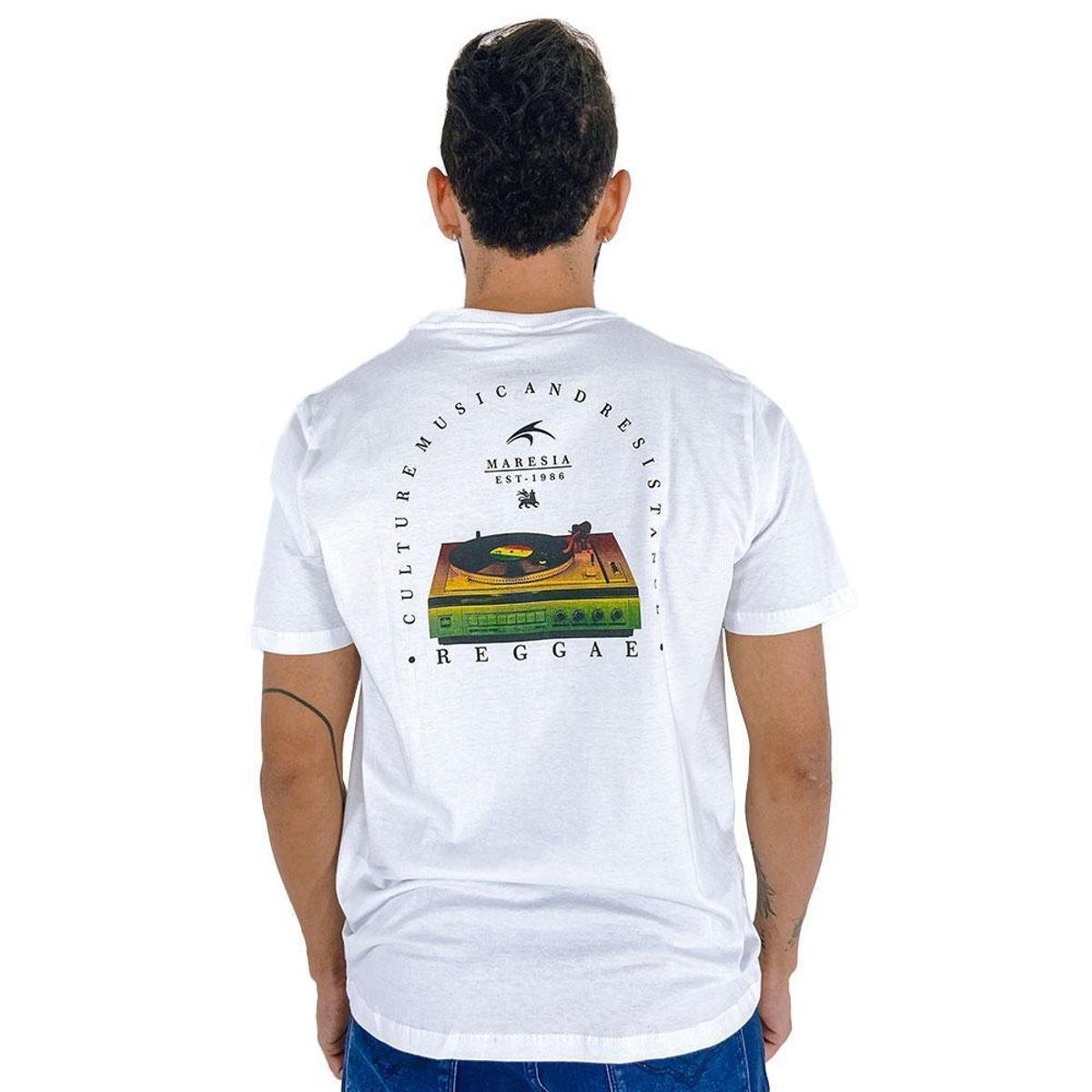 Camiseta Masculina Maresia 10123211 Silk - Branco Menor preço em Camiseta Masculina Maresia 10123211 Silk - Branco