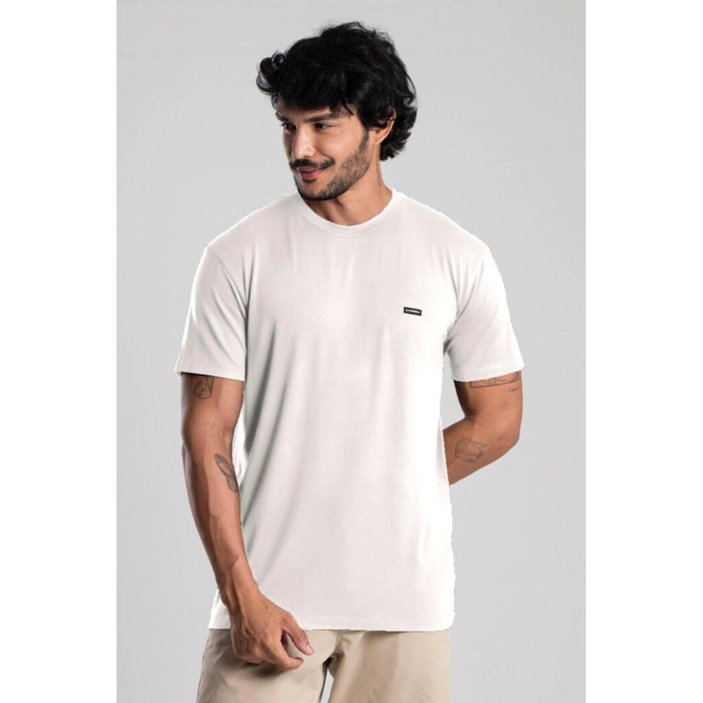 Camiseta Masculina Maresia Especial Soft Modal Off White 8270
