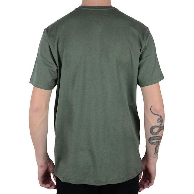 Camiseta Masculina MC Urban City Cotton Peruano Verde - 6012