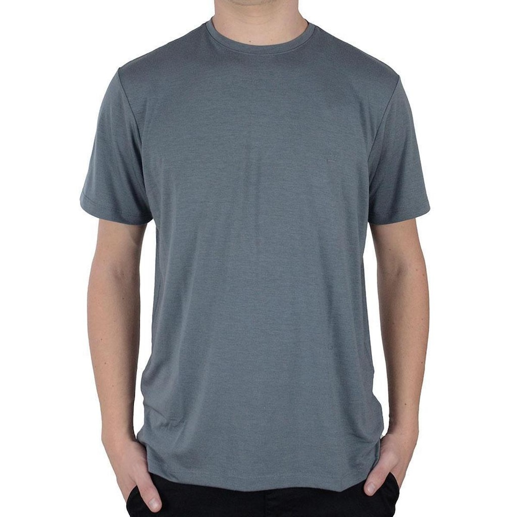Camiseta Masculina MC Urban City Tech Cinza - 6019
