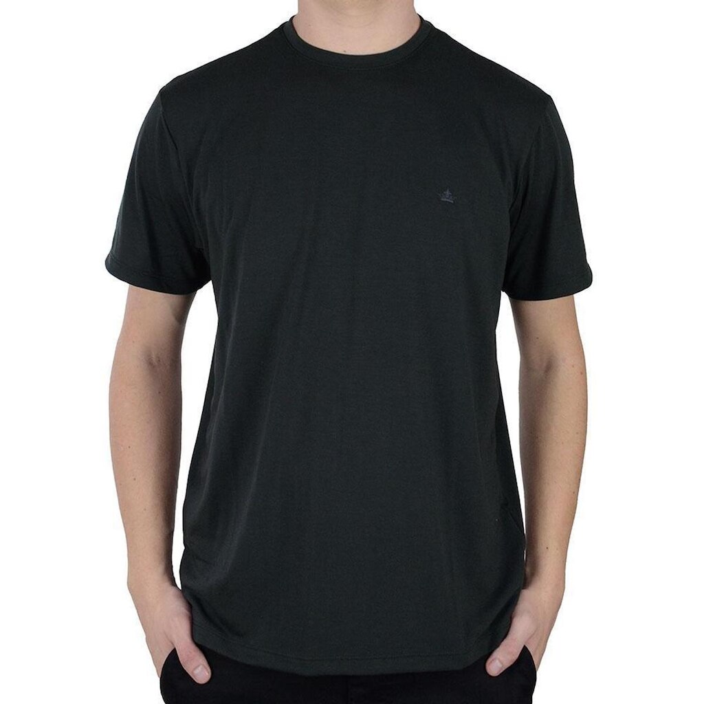 Camiseta Masculina MC Urban City Tech Verde - 6019