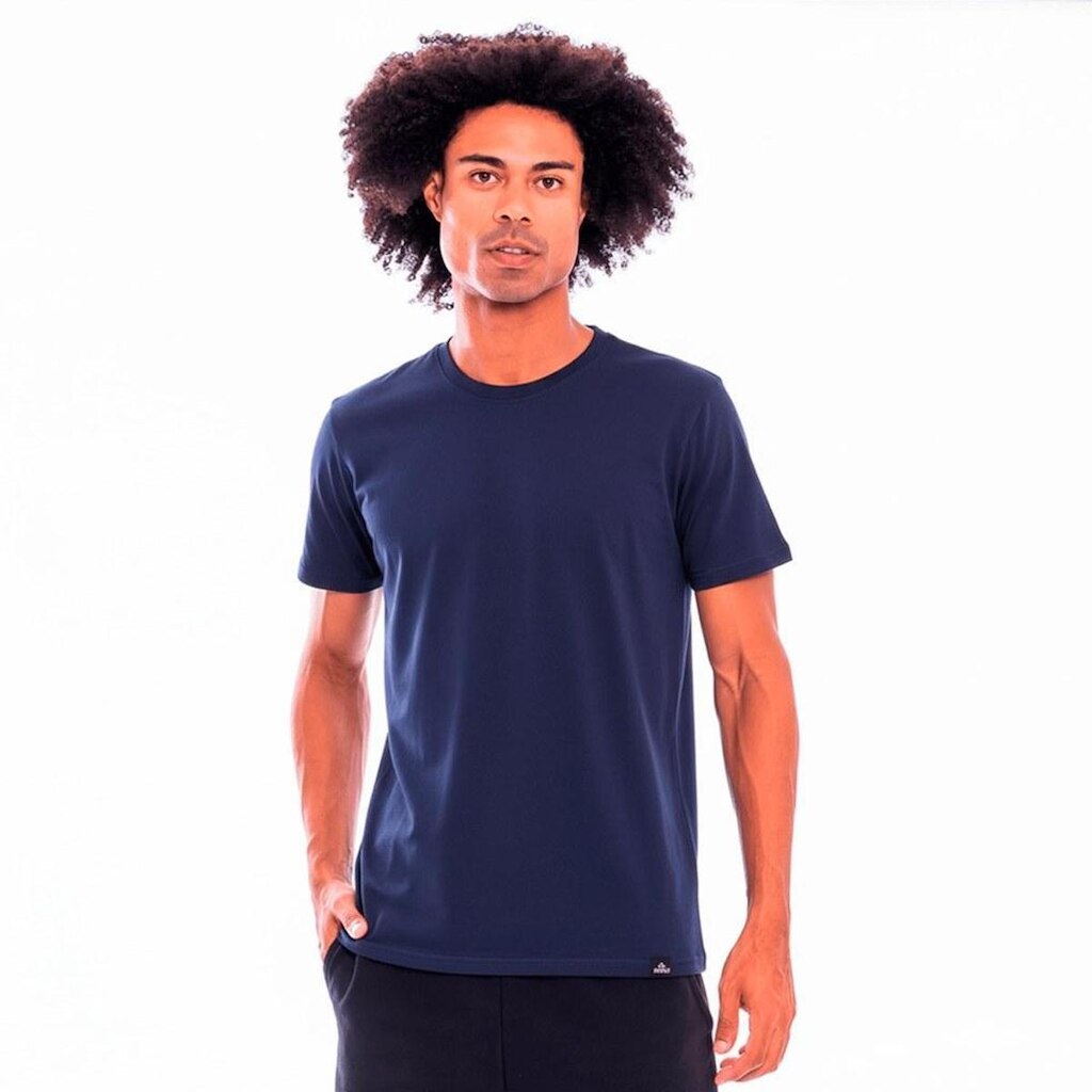 Camiseta Masculina Mezul Manga Curta Básica