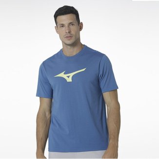 Camiseta Masculina Mizuno Basic Big EG Azul