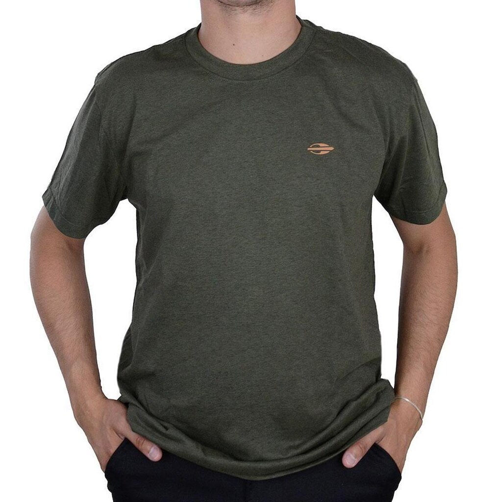 Camiseta Masculina Mormaii MC Verde Musgo - 5824