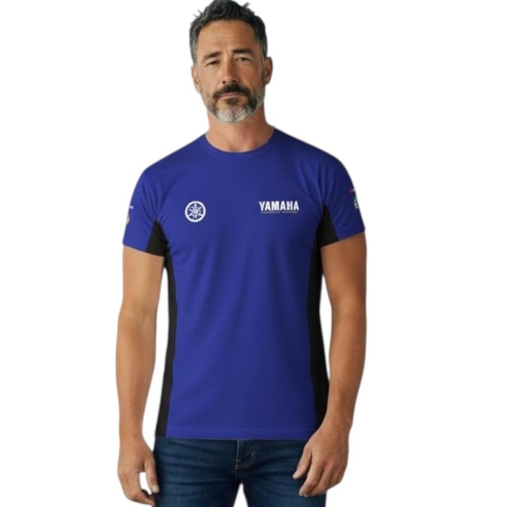 CAMISETA MASCULINA MOTO MOTOGP YAMAHA 631
