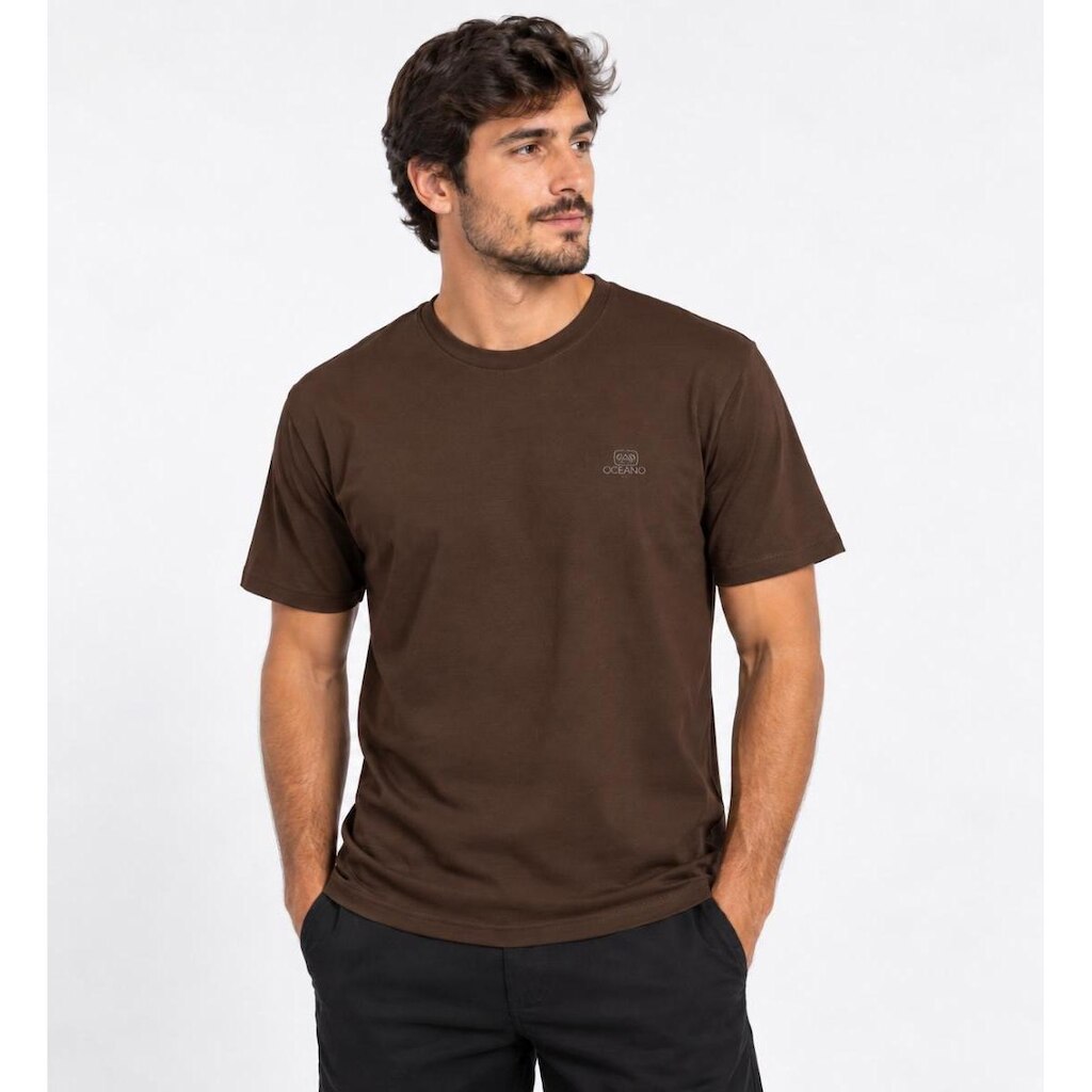 Camiseta Masculina Oceano 3D Soft Comfort Cotton 103488