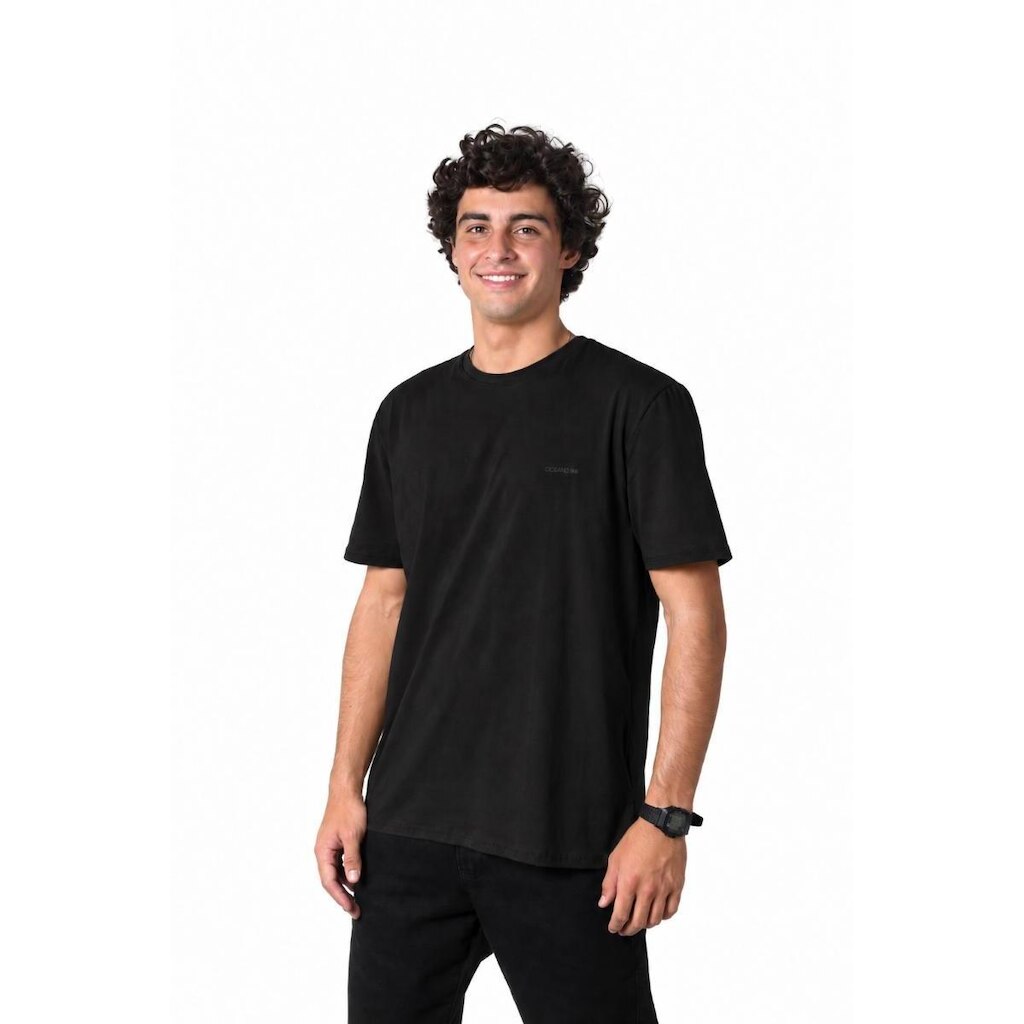 Camiseta Masculina Oceano Básica Comfort Cotton 103028