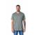 Camiseta Masculina Oceano Bordado Malha Conforto 103340 - Cinza