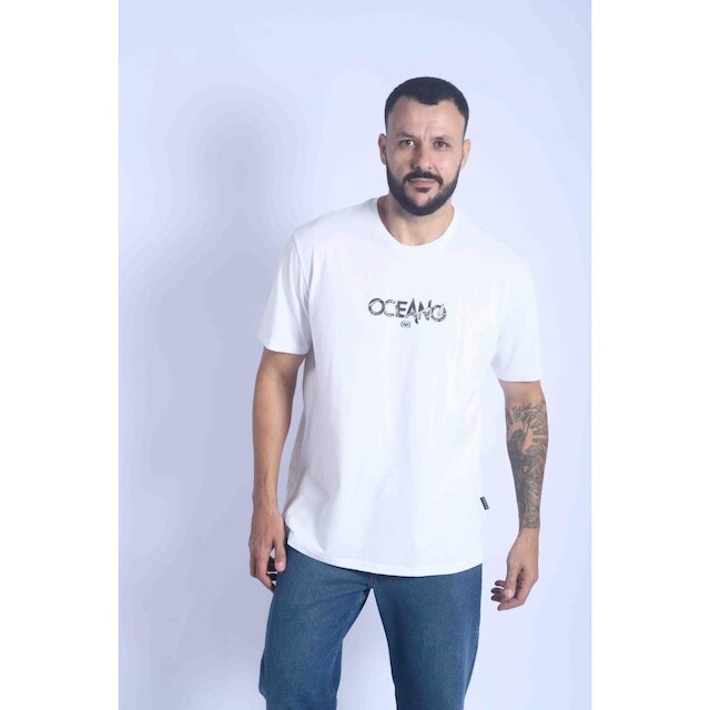 Camiseta Masculina Oceano Silk Malha BC 19980