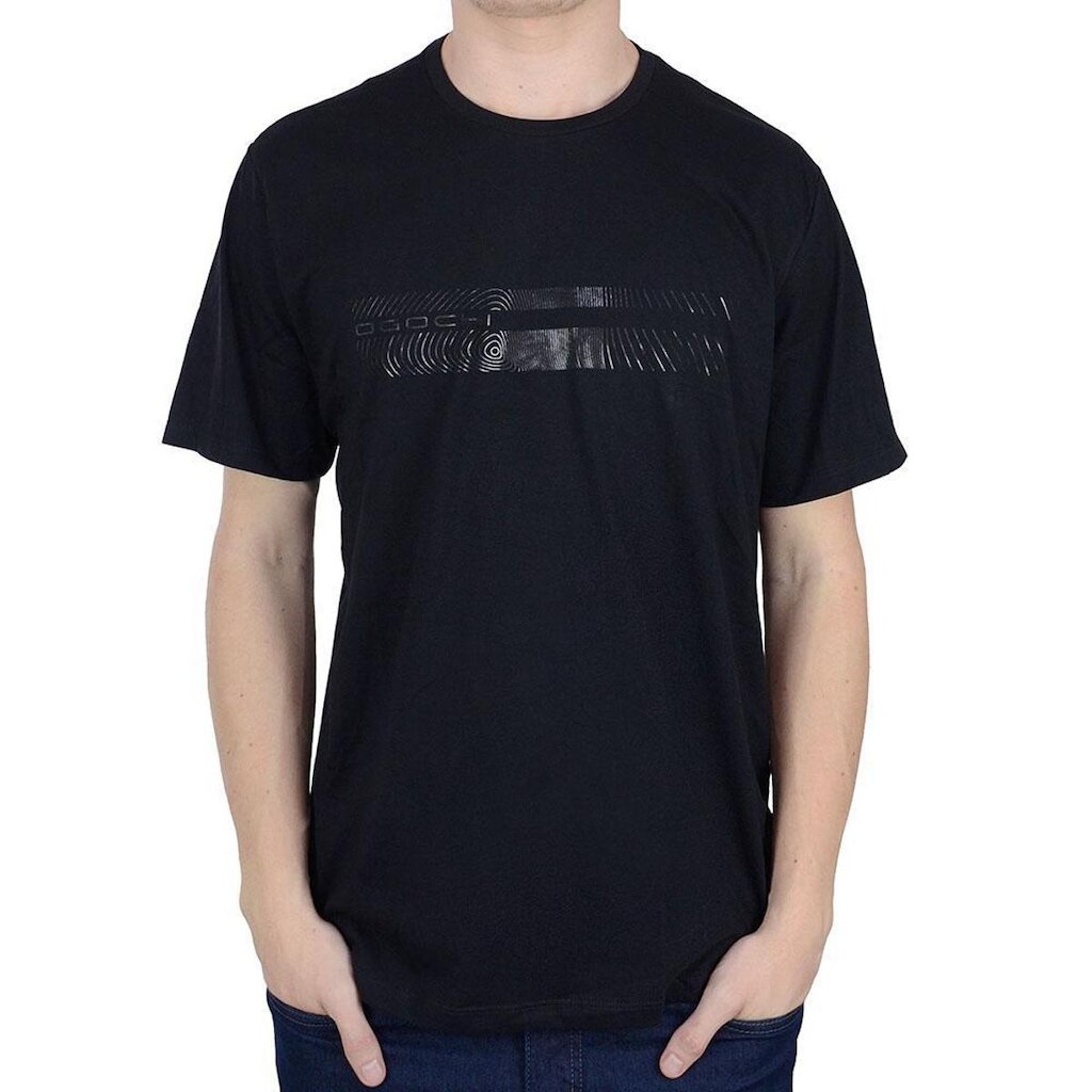 Camiseta Masculina Ogochi MC Concept Slim Preta - 0065