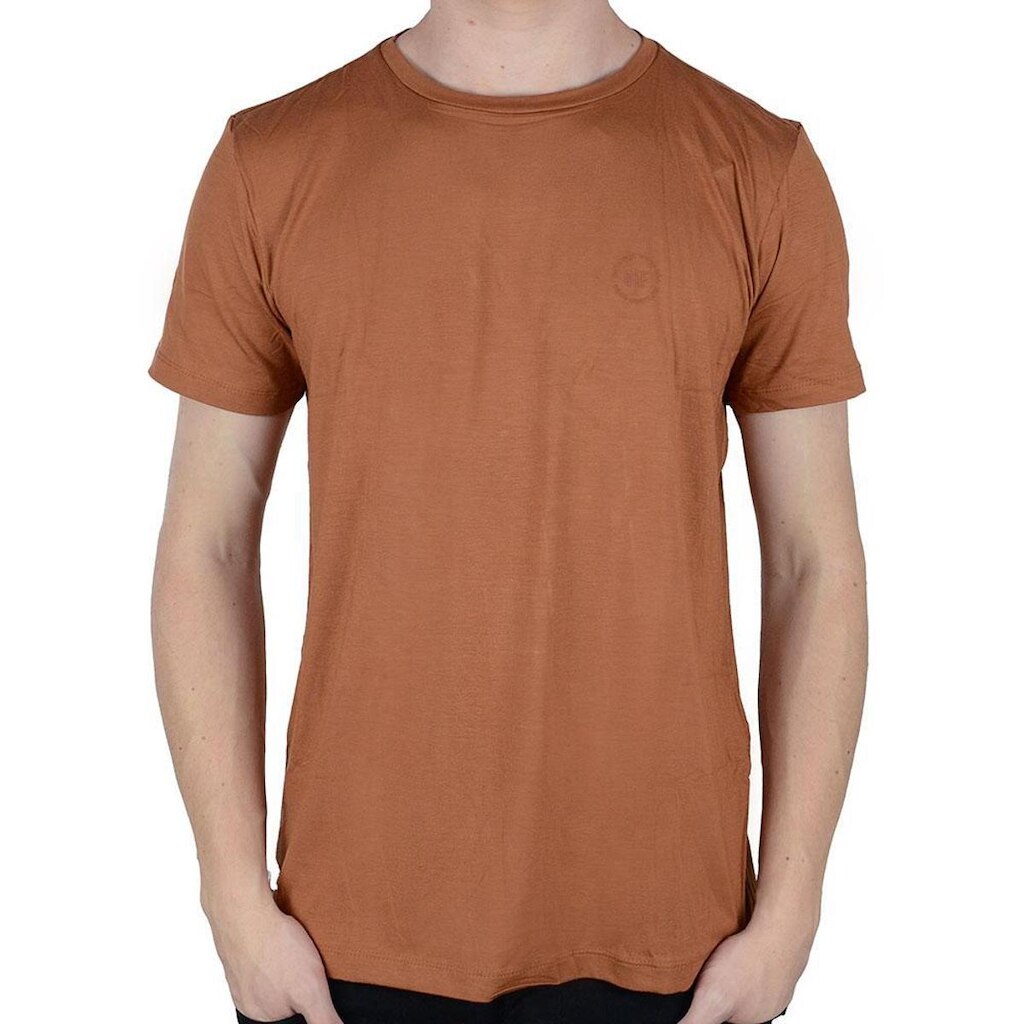 Camiseta Masculina Olho Fatal Small Marrom Castanho - 4018
