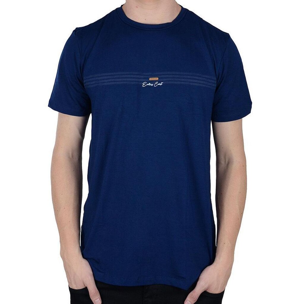 Camiseta Masculina Olho Fatal Small Storm Azul - 4018