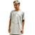 Camiseta Masculina Onbongo Circle Cinza ON096 - Branco