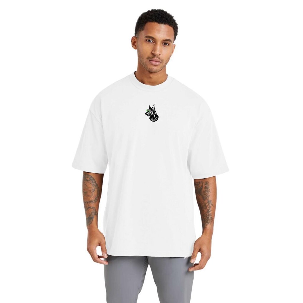 Camiseta Masculina Oversized Estampada em Algodão Toque Macio