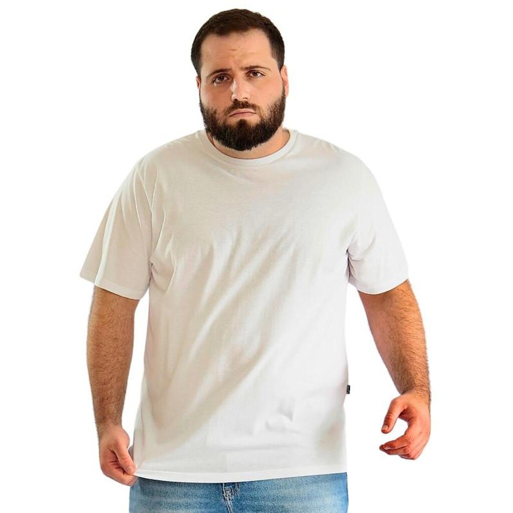 Camiseta Masculina Plus Size - Básica Lisa