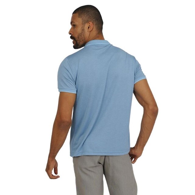 Camiseta Masculina Polo John Pull Manga Curta Moda Casual