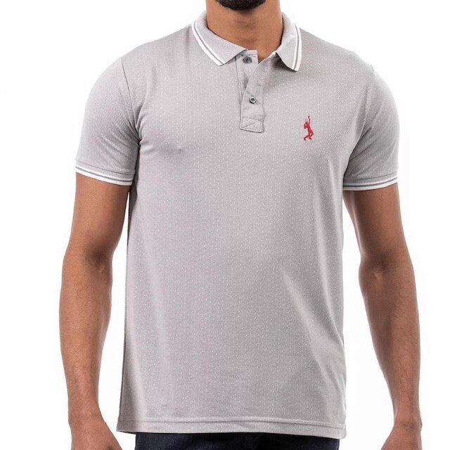 Camiseta Masculina Polo Plus Size Piquet Viscose Manga Curta Moda