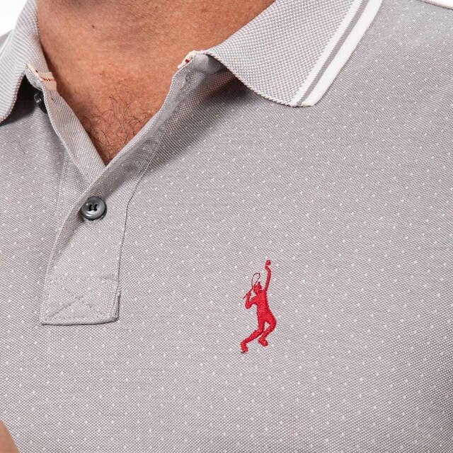 Camiseta Masculina Polo Plus Size Piquet Viscose Manga Curta Moda