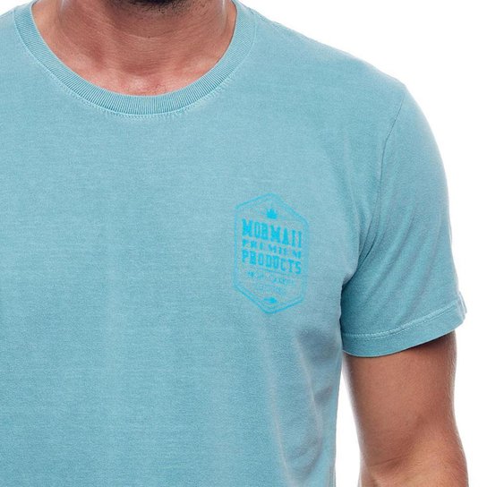 Camiseta masculina premium Mormaii - Verde escuro