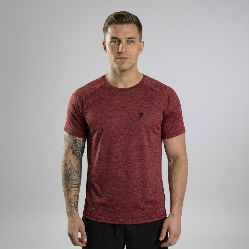 Camiseta Masculina Raglan Básica Dry Leve Confortável Treino