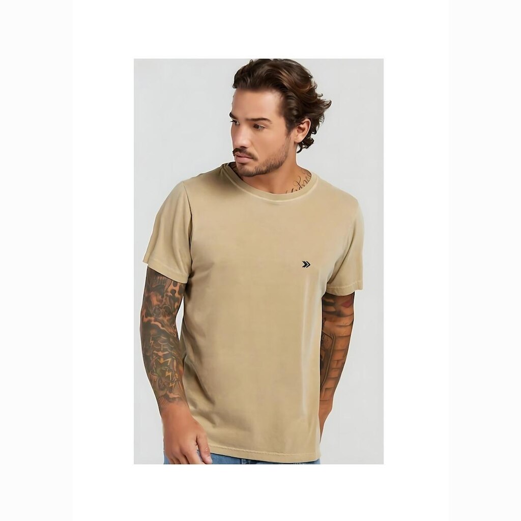 Camiseta Masculina Sagitta Algodão com Logo