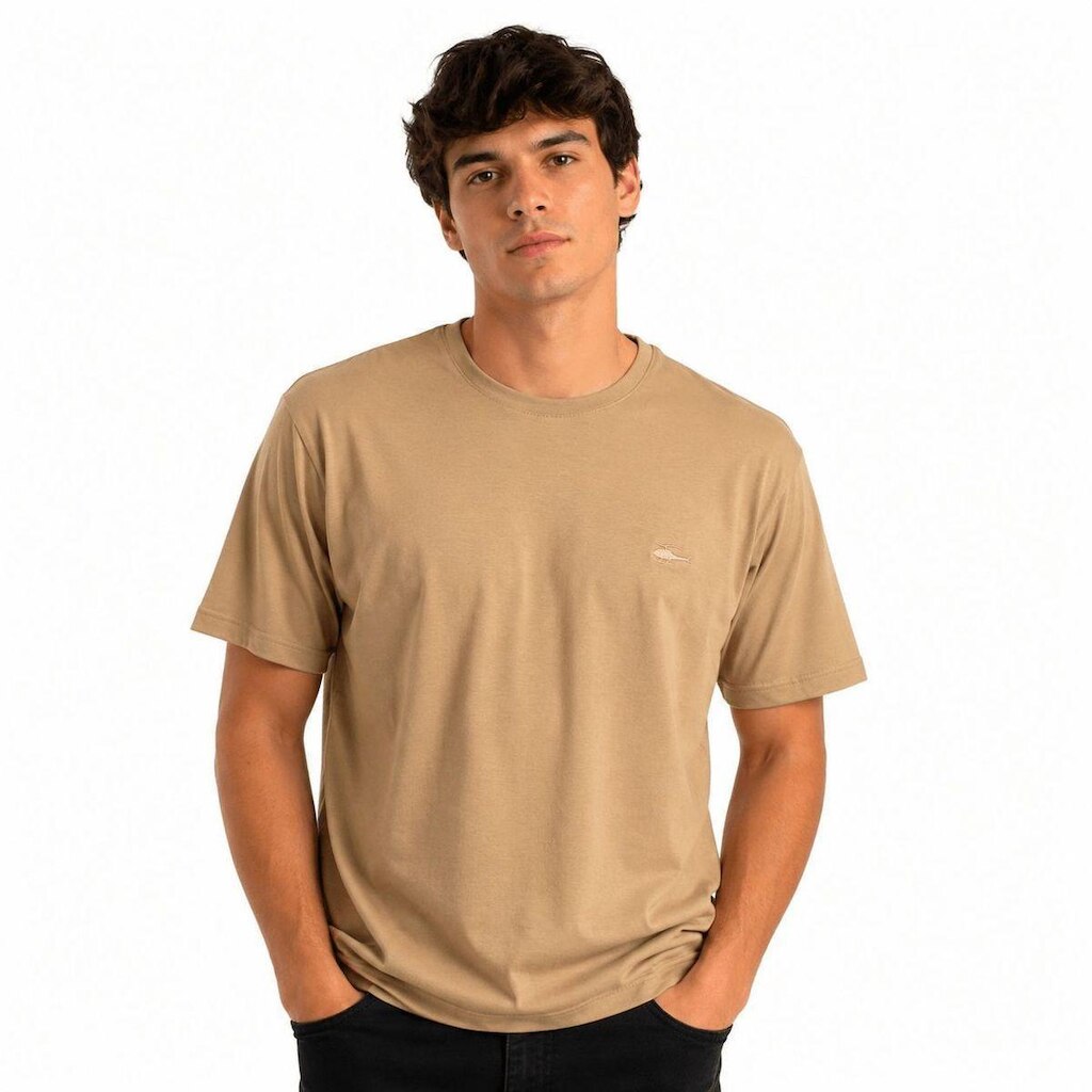 Camiseta Masculina Sallo Slim Fit Âmbar 1157 - Ambar G3
