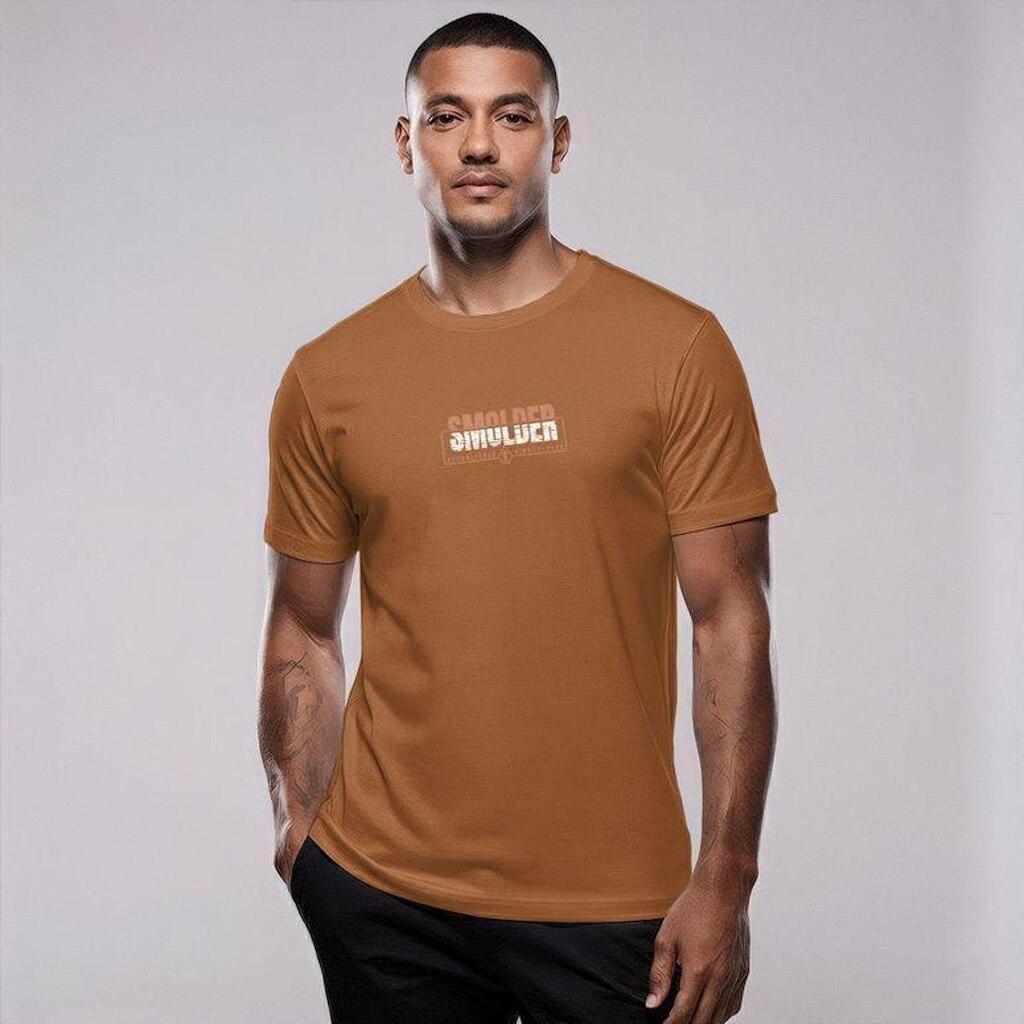 Camiseta Masculina Smolder 2101012927 Silk