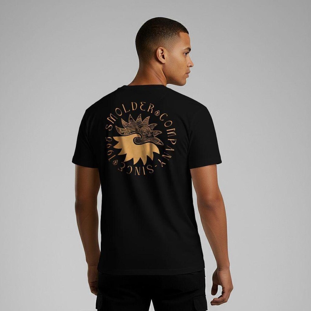 Camiseta Masculina Smolder 2101012940 Silk