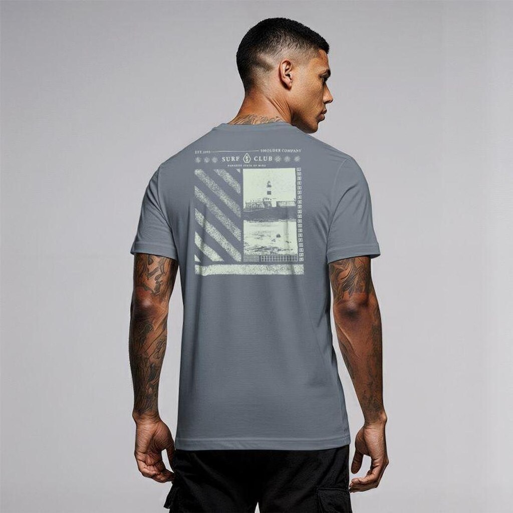 Camiseta Masculina Smolder 2101012949 Silk