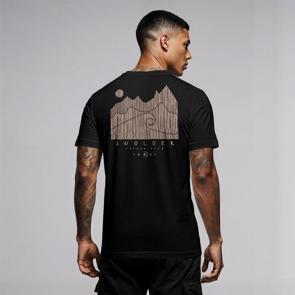 Camiseta Masculina Smolder 2101012954 Silk