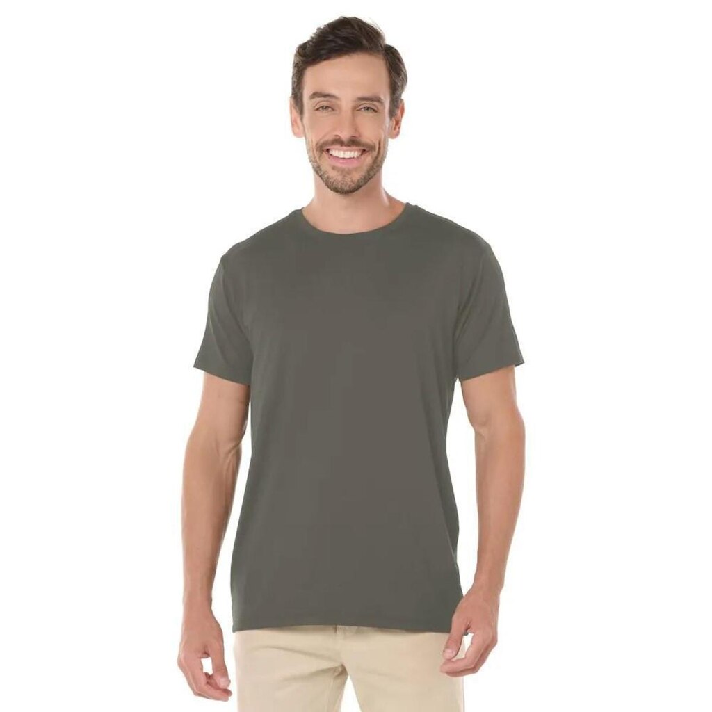 Camiseta Masculina Tech Modal Mirante UV 50+ Manga Curta