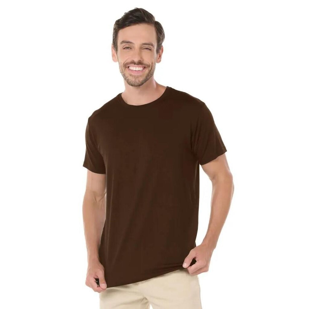 Camiseta Masculina Tech Modal Mirante UV 50+ Manga Curta