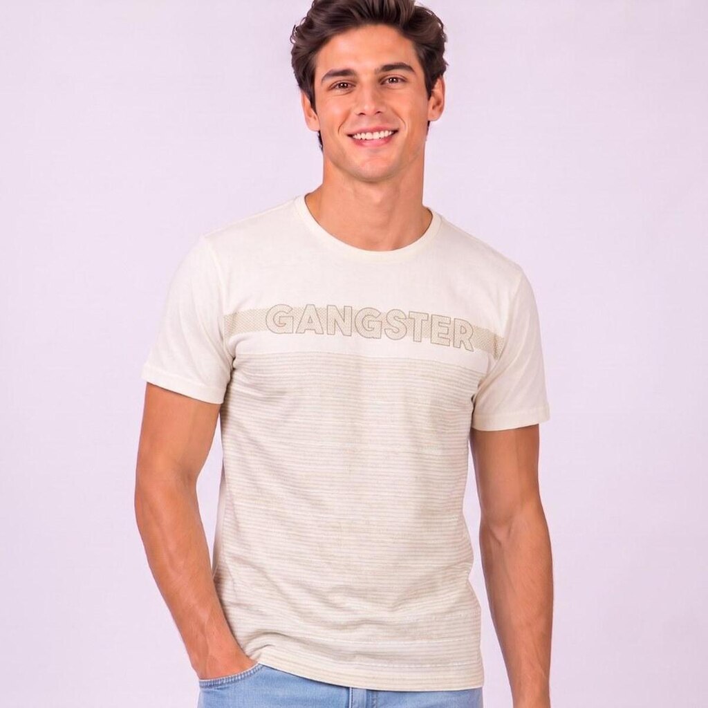 Camiseta Masculina Tradicional Gangster