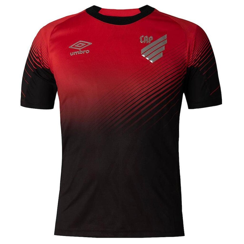 Camiseta Masculina Umbro MC Ofc CAP Torcedor Vermelho - U31C