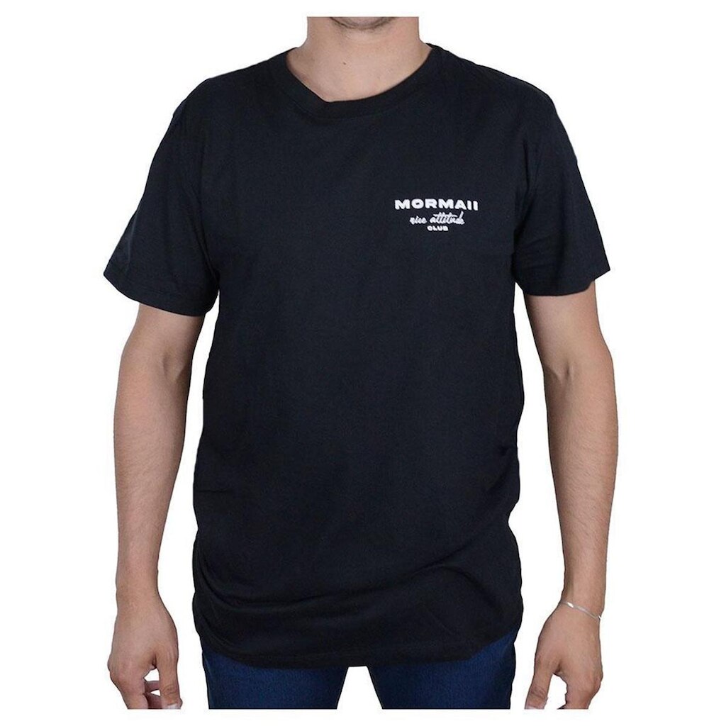 Camiseta Masculino Mormaii MC Preta - 5138