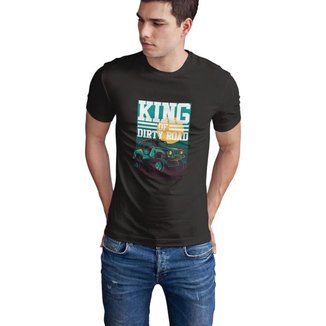 Camiseta Mayon Slim Premium Cor Chumbo King of Dirty