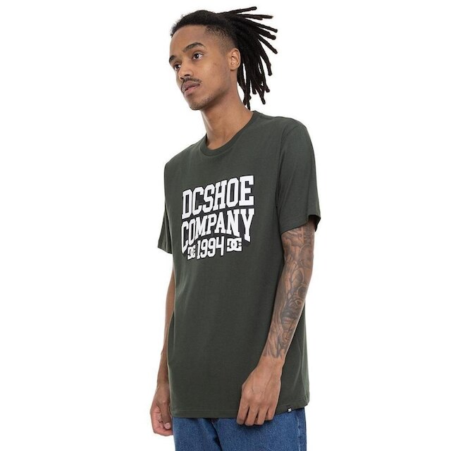 CAMISETA M/C CALI STACK - VERDE ESCURO - P