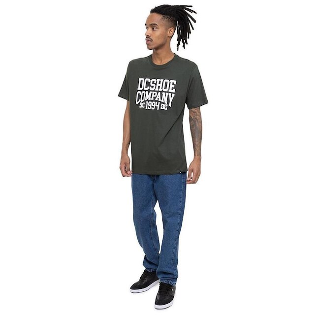 CAMISETA M/C CALI STACK - VERDE ESCURO - P